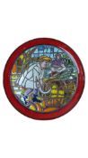TONY MORRIS (1942-2018) FOR POOLE POTTERY - LIMITED EDITION MEDIEVAL CALENDAR CHARGER