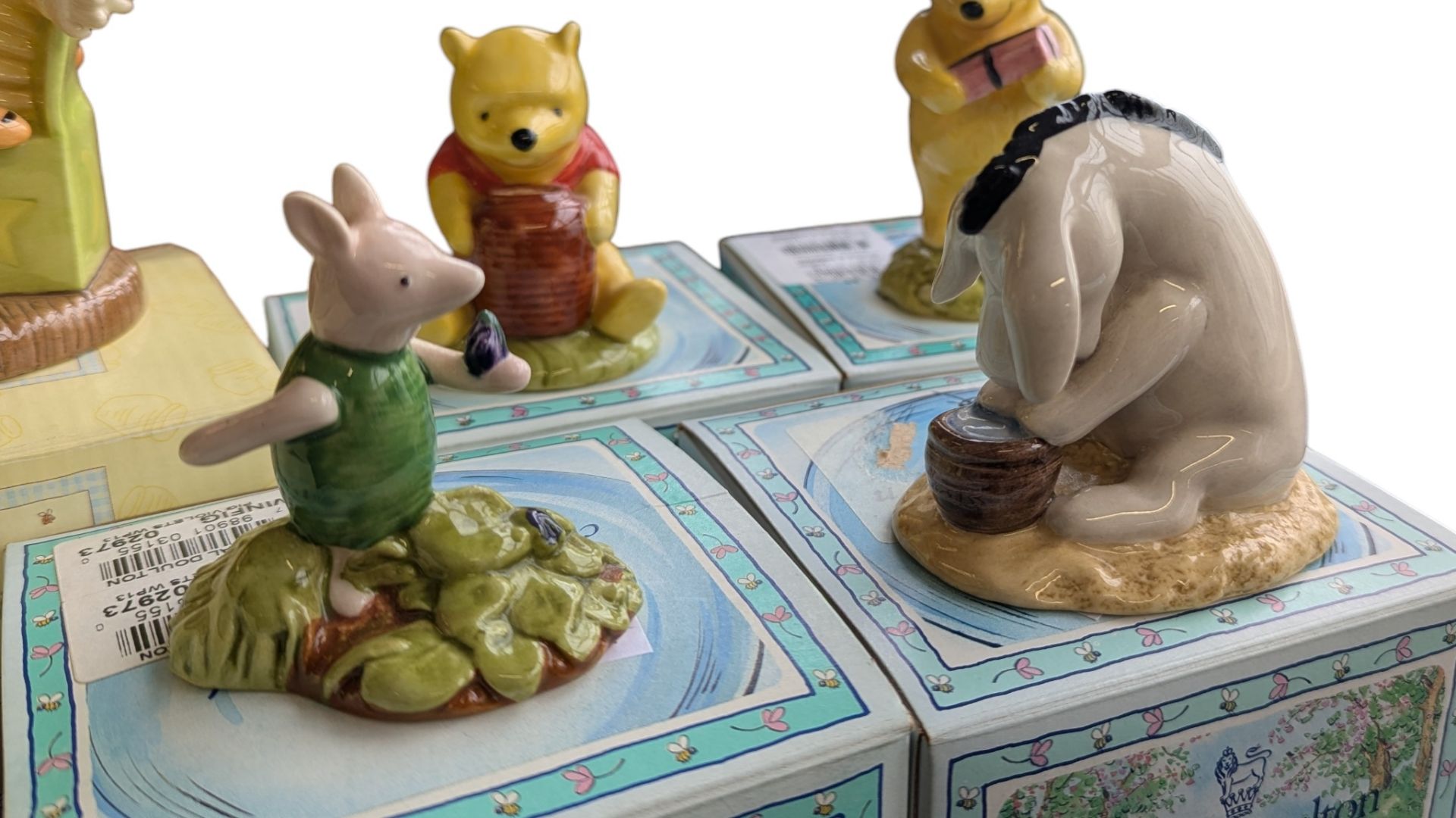 COLLECTION OF LATE 20TH CENTURY ROYAL DOULTON PORCELAIN WINNIE THE POOH FIGURES - Image 5 of 6