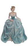 COALPORT - LATE 20TH CENTURY LIMITED EDITION ROYAL PREMIERE BONE CHINA FIGURE