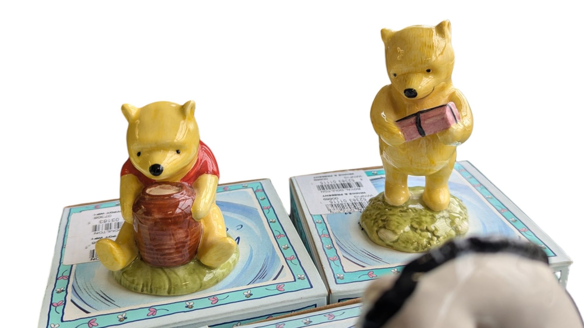 COLLECTION OF LATE 20TH CENTURY ROYAL DOULTON PORCELAIN WINNIE THE POOH FIGURES - Image 4 of 6