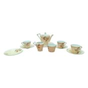 ROYAL WINTON GRIMWADES - ART DECO PORCELAIN TEA SERVICE