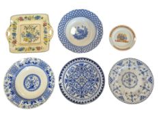COLLECTION OF VICTORIAN & EDWARDIAN PLATES