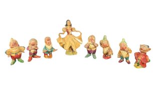 SET OF WADE SNOW WHITE & THE SEVEN DWARVES