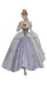 COALPORT - 1990S LIMITED EDITION MIDNIGHT MASQUERADE BONE CHINA FIGURE