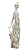 LLADRO - LATE 20TH CENTURY PORCELAIN BOULEVARD LADY 4761 FIGURE