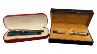 COLLECTION OF LATE 20TH CENTURY LUXURY FOUNTAIN PENS