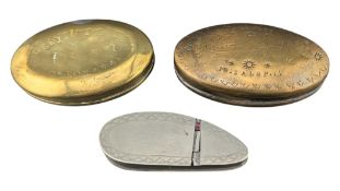 THREE 19TH / EARLY 20TH CENTURY SNUFF BOXES