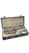 HENRI SELMER PARIS SAXOPHONE CASE & LYRIC ALTO SAXOPHONE