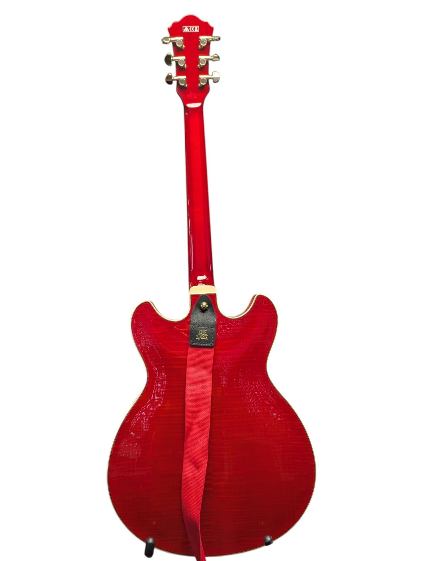 GUITAR - IBANEZ AS93FM HOLLOWBODY IN CHERRY RED - Image 5 of 6