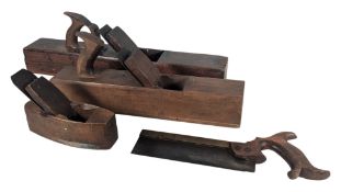 COLLECTION OF 20TH CENTURY WOOD WORKING JOINTER BLOCK PLANES & A SAW