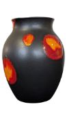 POOLE POTTERY - LATE 20TH CENTURY STUDIO GALAXY LAVA VASE