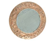 EARLY 20TH CENTURY ARTS & CRAFTS COPPER MIRROR