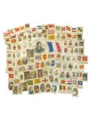 COLLECTION OF EARLY 20TH CENTURY SILK CIGARETTE CARDS