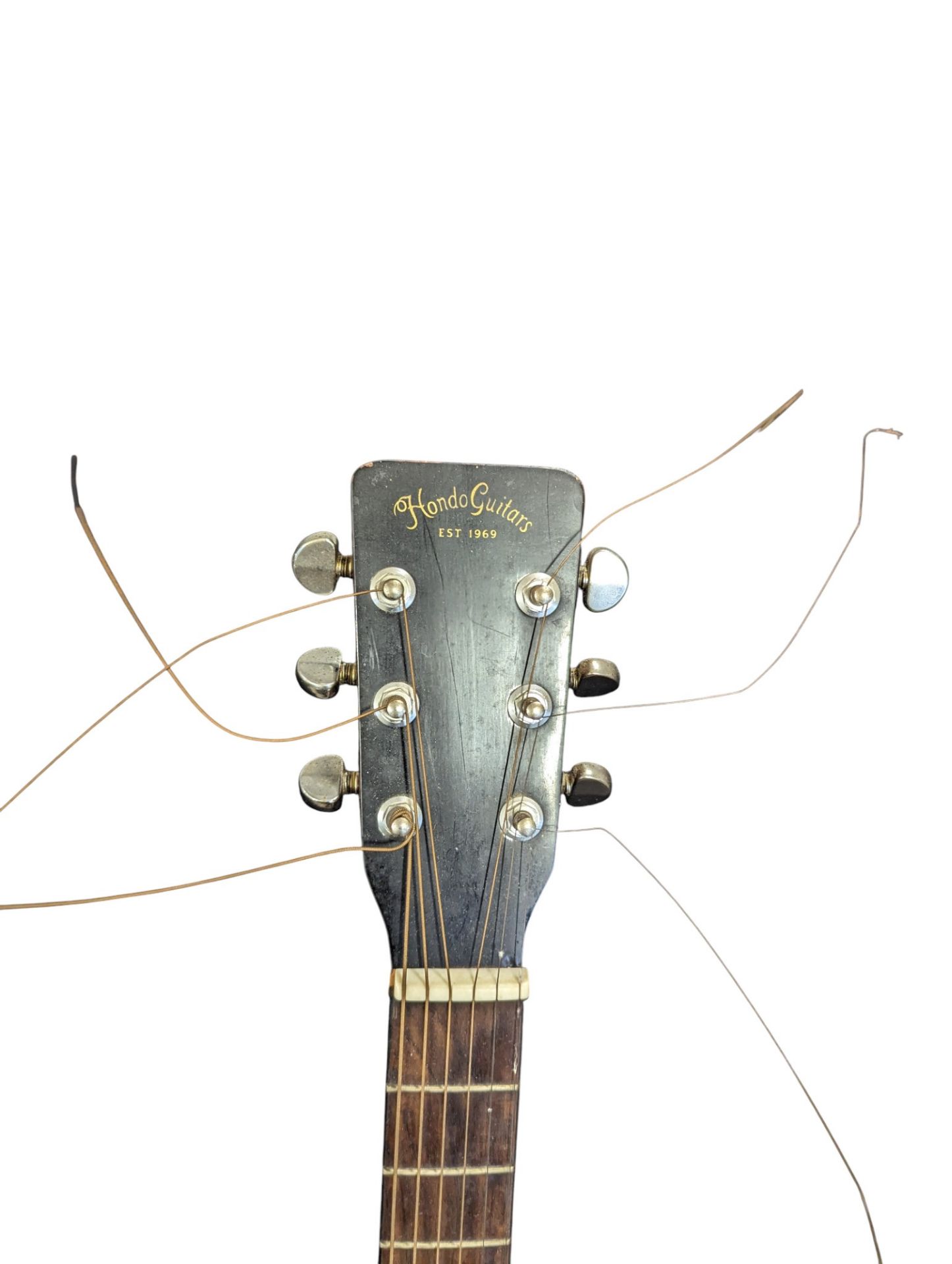 HONDO - LATE 20TH CENTURY H18 ACOUSTIC GUITAR - Image 3 of 6