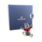 DISNEY - SWAROVSKI - CONTEMPORARY WINNIE THE POOH CRYSTAL ORNAMENT