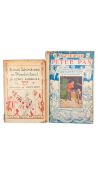 TWO 20TH CENTURY VINTAGE CHILDREN'S NOVELS - PETER PAN & ALICE IN WONDERLAND