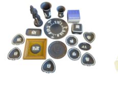 WEDGWOOD - COLLECTION OF VINTAGE 20TH CENTURY JASPERWARE