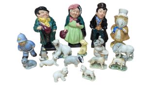 ROYAL DOULTON, WADE, BESWICK - COLLECTION OF 20TH CENTURY VINTAGE SMALL FIGURES