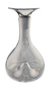 GEORG JENSEN - DANISH MODERN DESIGN - VINTAGE GLASS DECANTER