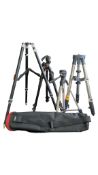 FOUR CONTEMPORARY ASTRONOMY RELATED TRIPODS