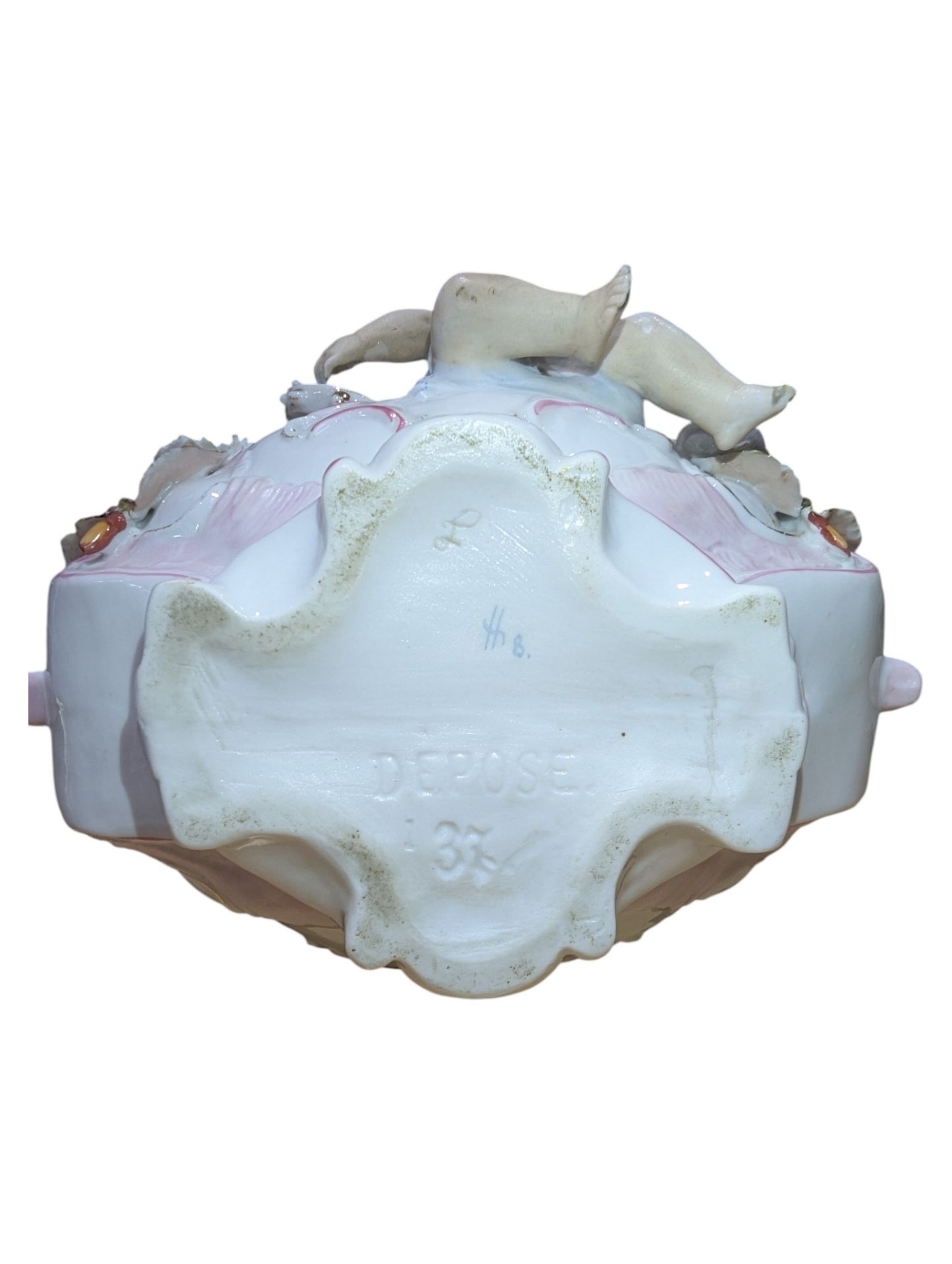 FOUR 20TH CENTURY CONTINENTAL PORCELAIN ORNAMENTAL FIGURES - Image 7 of 7