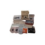 COLLECTION OF LATE 20TH CENTURY VINTAGE RECORD PLAYER ACCESSORIES