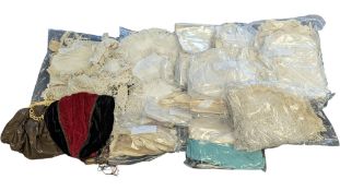 LARGE COLLECTION OF 19TH CENTURY & LATER LACE