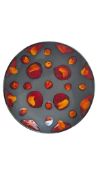 POOLE POTTERY - LATE 20TH CENTURY STUDIO GALAXY LAVA CHARGER
