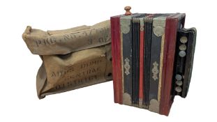 EARLY 20TH CENTURY DORA ACCORDION MARKE SQUEEZE BOX