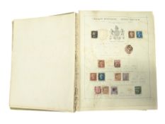 19TH CENTURY VICTORIAN BRITISH & FOREIGN STAMP ALBUM