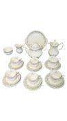 ROYAL ALBERT - MEMORY LANE - LATE 20TH CENTURY CHINA TEA / COFFEE SERVICE