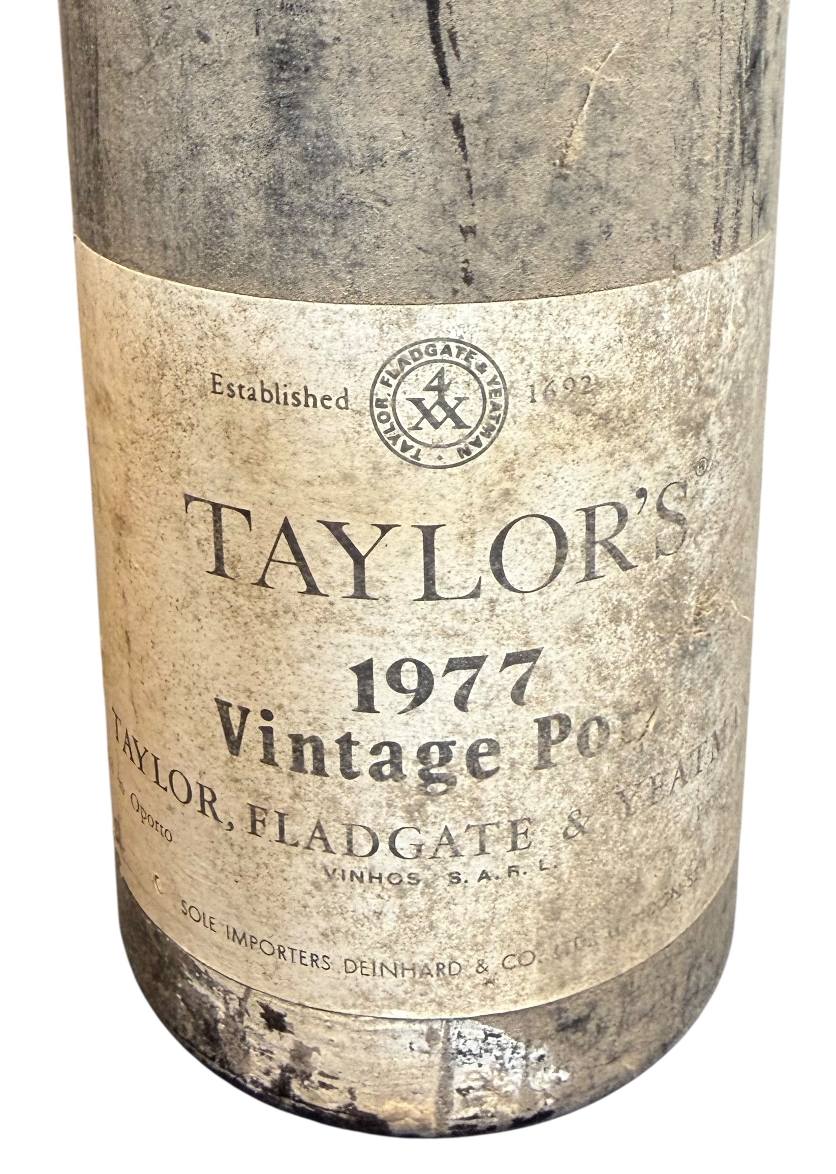 GRAHAM'S & TAYLOR'S VITAGE PORT - 1977 VINTAGE BOTTLE T/W 1984 LBV PORT BOTTLE (2) - Image 3 of 4
