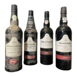 W. & J. GRAHAM'S LATE BOTTLED VINTAGE PORT - FOUR 1995, 1997, 2001 & 2005 BOTTLES