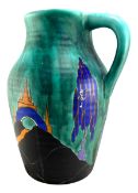 CLARICE CLIFF - INSPIRATION BIZARRE - 1930S LARGE HAND PAINTED CERAMIC JUG