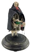19TH CENTURY ENGLISH GRODNERTAL PEDLAR DOLL WITH BASKET