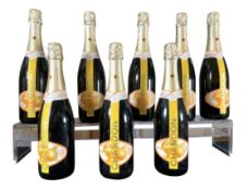 CHANDON GARDEN SPRITZ WITH AN ORANGE PEEL BLEN - EIGHT SPARKLING WINE BOTTLES