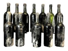 TWELVE BOTTLES OF 1963 VINTAGE DOW'S PORT, NO LABELS