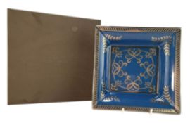 PATEK PHILIPPE - PORCELAIN SQUARED BOWL BY LIMOGES INSPIRED BY 1909 GARLAND WATCH