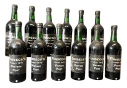TWELVE BOTTLES OF FONSECA 1970 VINTAGE PORT, WITH LABELS