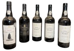 FIVE VITAGE & LATER PORT BOTTLES, TO INCLUDE 1994, 1997 & 2009