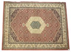 LARGE 20TH CENTURY PERSIAN BIDJAR RUG CARPET