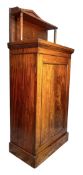 19TH CENTURY VICTORIAN MAHOGANY CHIFFONIER OF SENTRY FORM