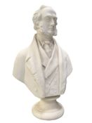POLITICAL COMMEMORATIVES: 1848 LORD GEORGE BENTINCK COPELAND PARIANWARE BUST