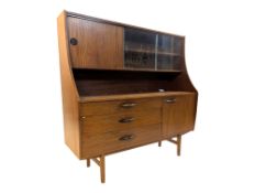 AVALON FURNITURE - MID CENTURY TEAK WOOD SIDEBOARD