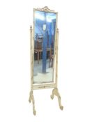 20TH CENTURY LOUIS SEIZE CHEVAL MIRROR