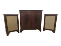 MAHOGANY CASED DYNATRON GARRARD 3500 STEREOGRAM CABINET