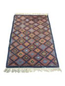 20TH CENTURY TURKISH KILIM WOOL RUG CARPET