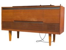 HMV MID CENTURY TEAK TRANSISTOR RADIOGRAM