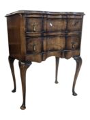 19TH CENTURY QUEEN ANNE STYLE WALNUT LOWBOY