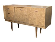 GREAVES & THOMAS - MID CENTURY TEAK SIDEBOARD CREDENZA